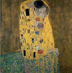 Motief Klimt - De kus
